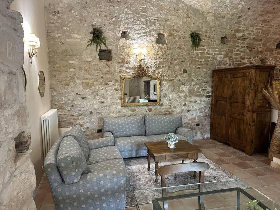 All Stone Horse Stable Converted To Elegant Apartment - Baltimora Spoleto Eksteriør bilde